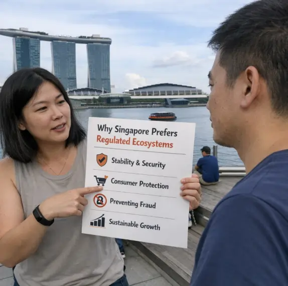 Why Singapore Prefers Regulated Ecosystems